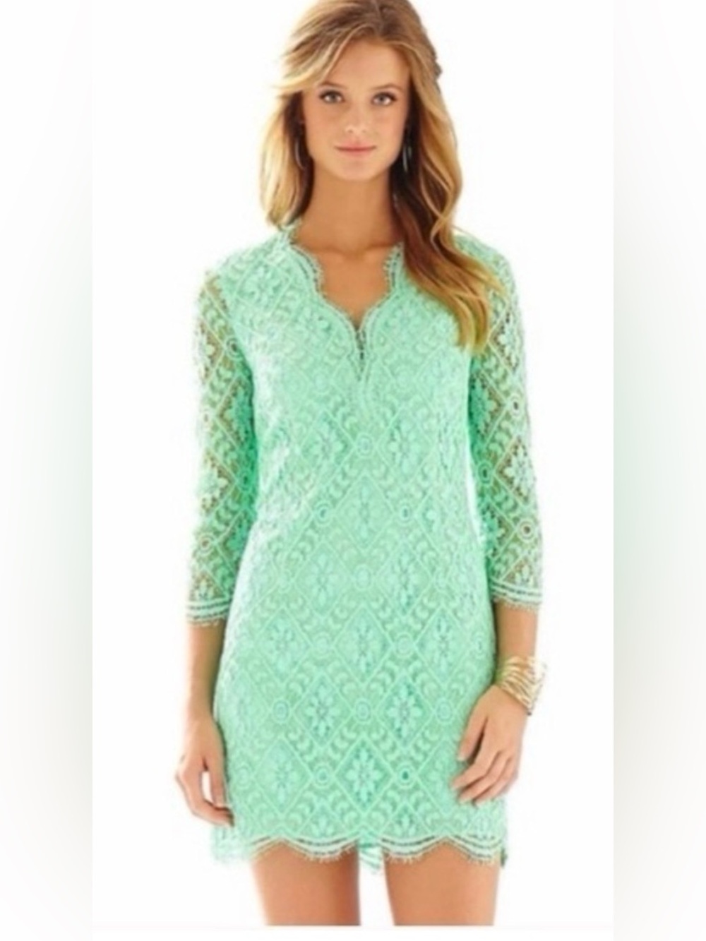 Lilly Pulitzer Meryl Diamond Lace Dress Size 0